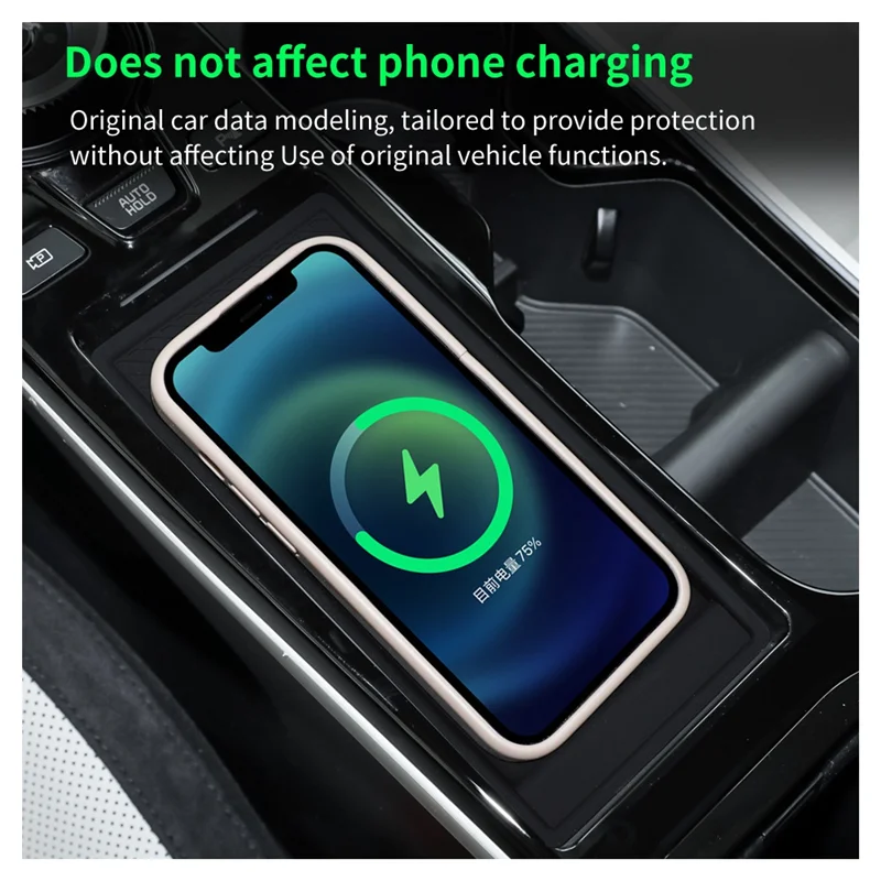 

Car Anti-Slip Pad Phone Wireless Charging Pad For Kia EV6 Car Parts Accessories (Only The Mat)