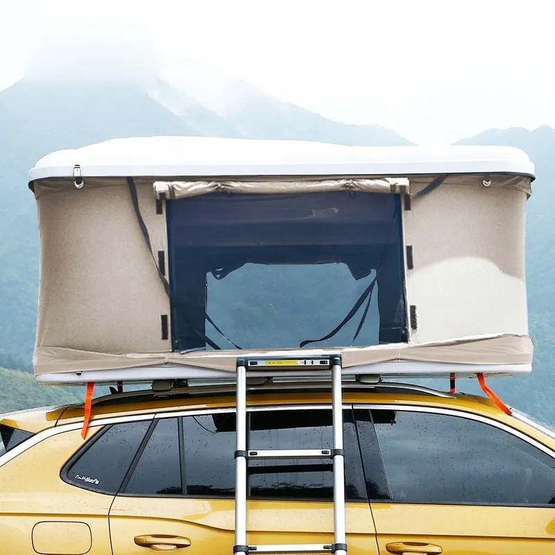 3 Person Outdoor Hiking Rooftop Roof Top Car Tent ABS Hard Shell Car Roof Top Tent