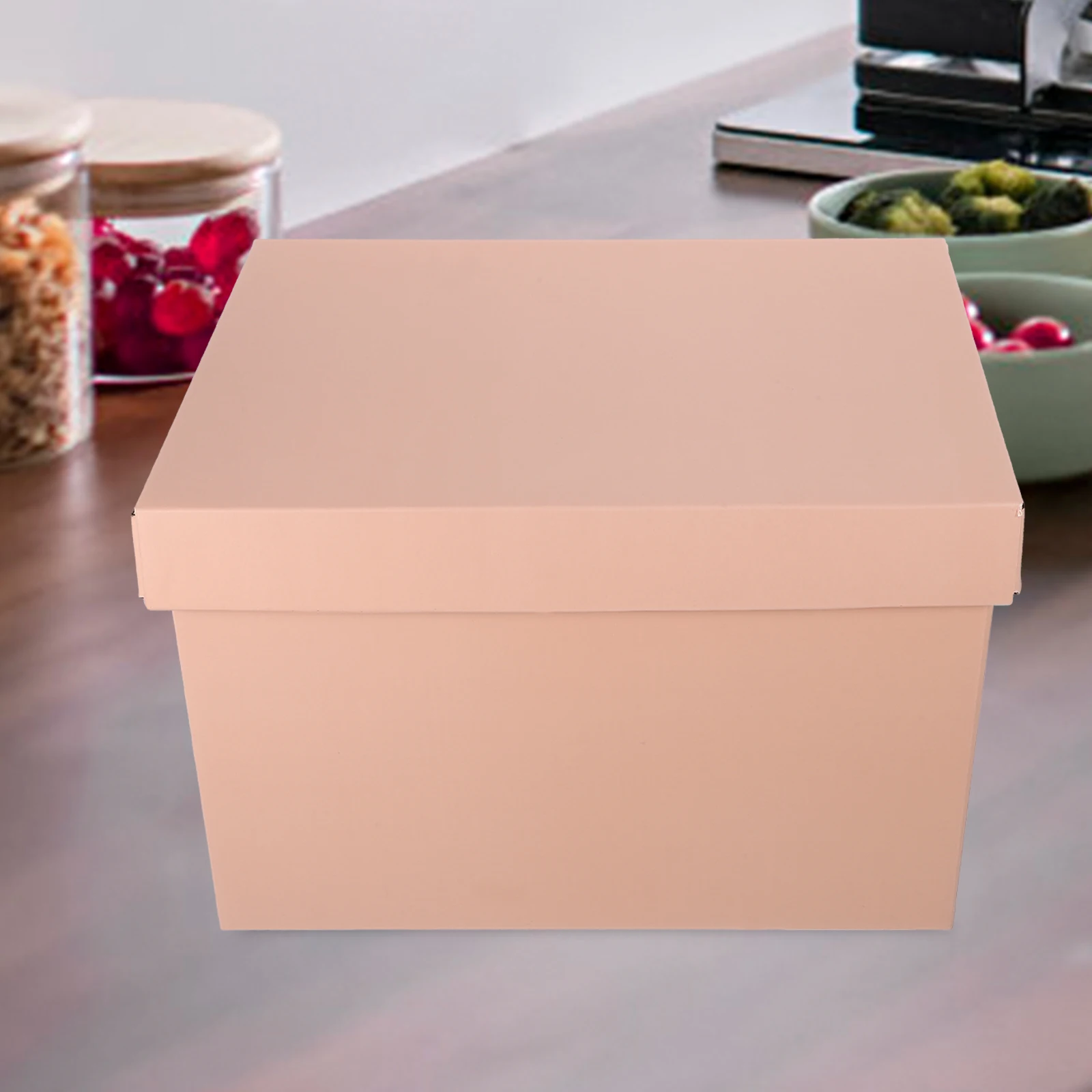 

Folding Bin With Lid Heavy Duty Cloth Storage Box For Laundry Organizer Dust Proof Storage Baskets Home Closet