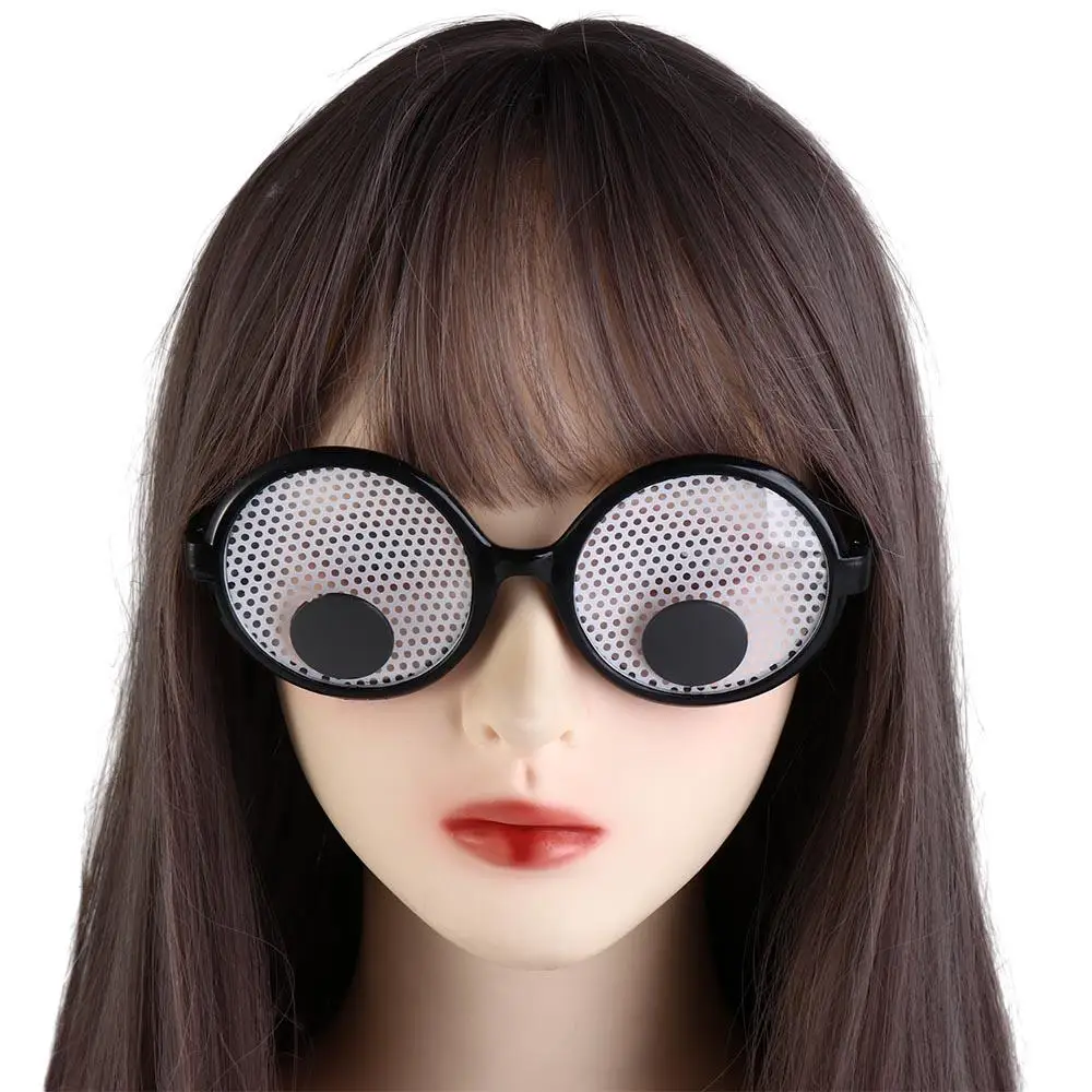 

Funny Rotatable Eyeball Glasses Novelty Visible Creative Party Glasses Prank Trick Eyewear Eyeball Eyeglasses Gift