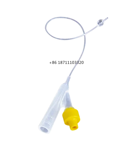 Fr3.5 2 way silicone foley catheter with balloon with stylet for cat use