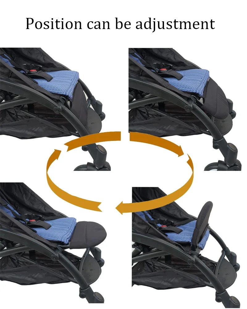 مسند للساق لملحقات عربة الأطفال 1:1، مسند قدم ممتد متوافق مع Babyzen YOYO و Babyzen YOYO2