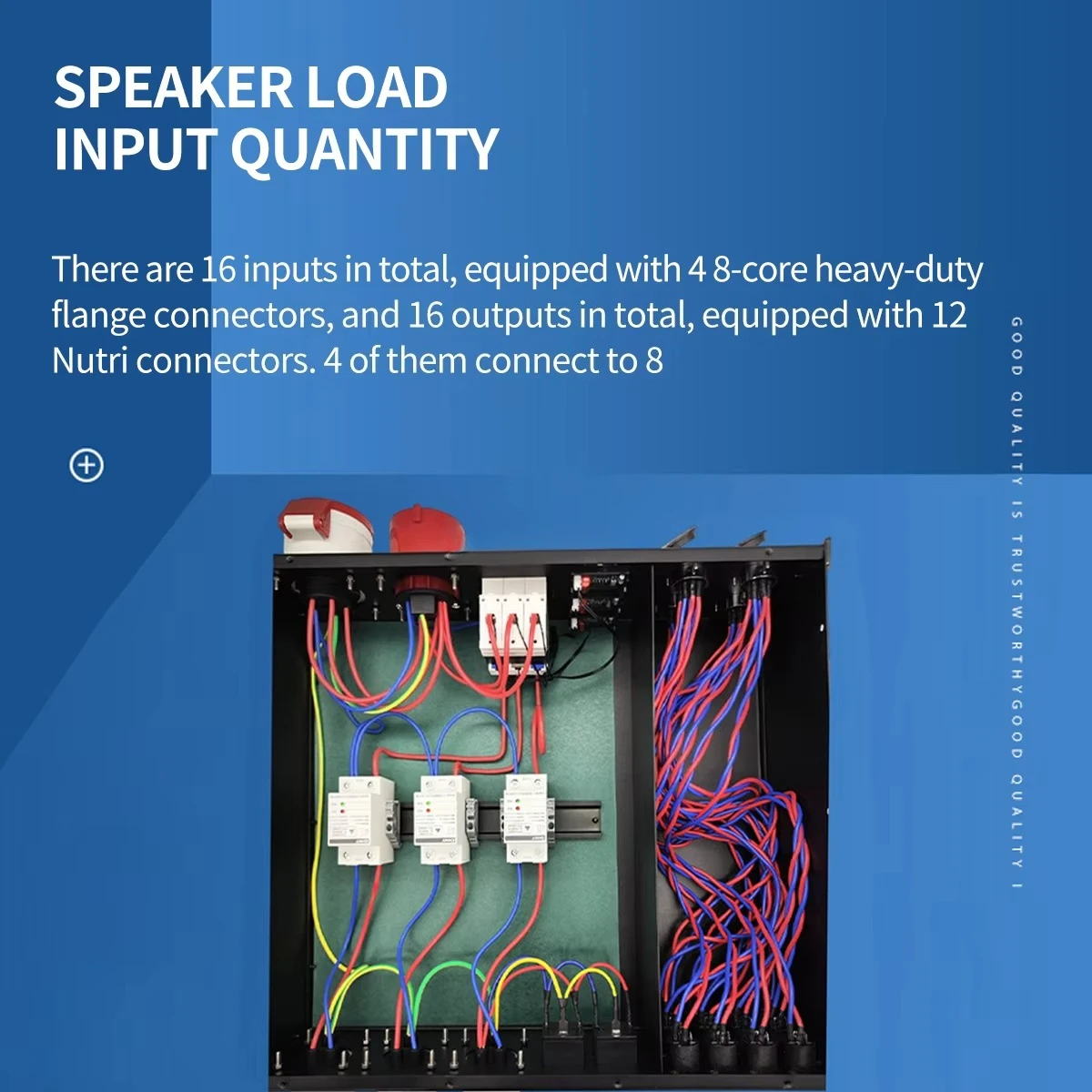 PS-LAS-5+1 Professional Power Box Power Distributor Box Power Supply Distributor for Concert Audio Sound Equipment