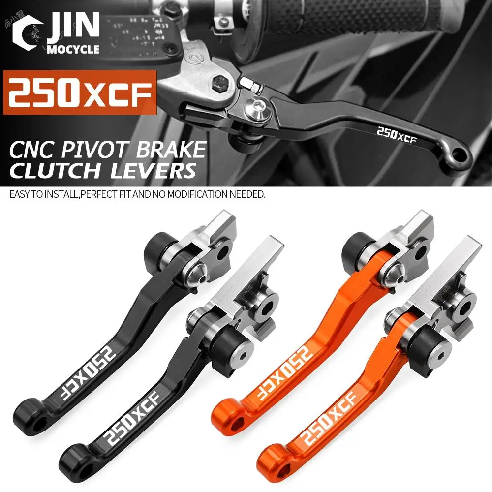 

For 250XCF 250 XC-F 2014 2015 2016 2017 2018 2019 2020 2021 2022 Motocross Pivot Dirt Bike CNC Brake Clutch Levers Handle Lever