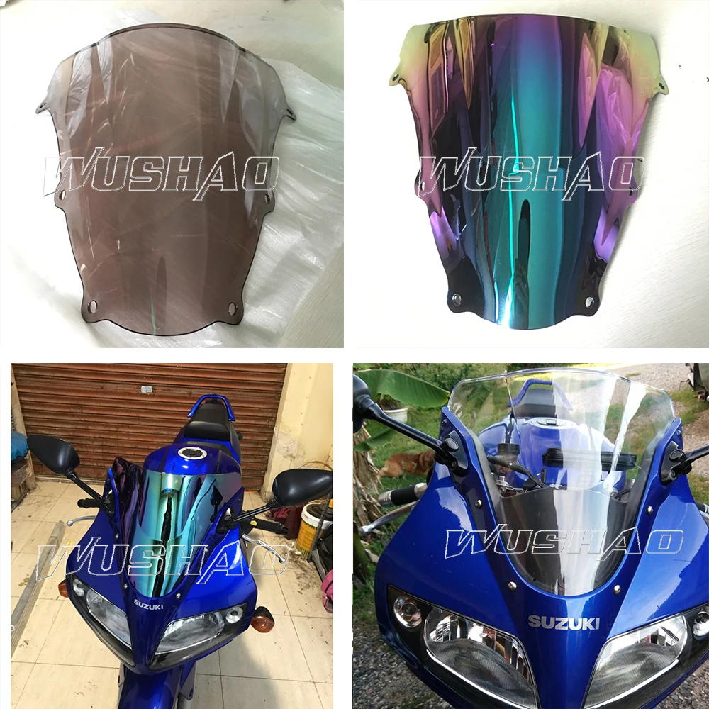 

Windshield WindScreen Screen 2003 2004 2005 2006 2007 2008 2009 2010 2011 2012 2013 2014 For Suzuki SV650S SV1000S SV 650 1000 S