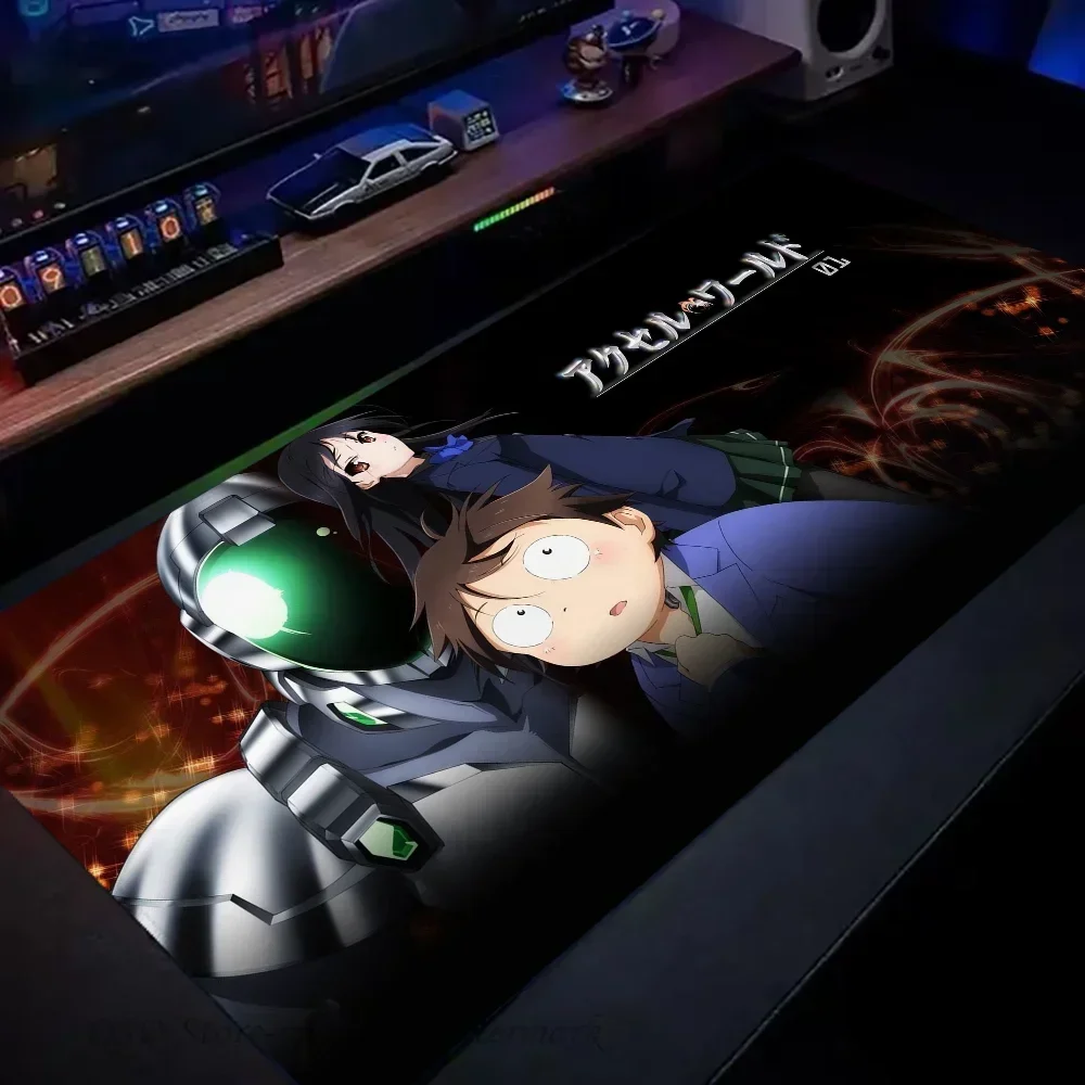 

1pc Accel World Anime Floor Mat Mouse Mat Desk Mat With Pad Gaming Accessories Prime Gaming XXL Keyboard Pad Padding Mat