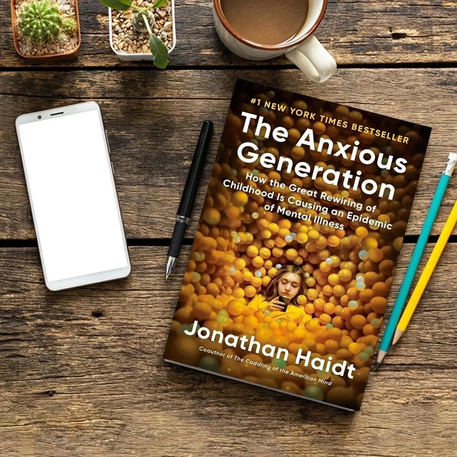 

The Anxious Generation English Edition New York Times Bestseller Book For Teen Mental Health Digital Age Psychology Hardcover