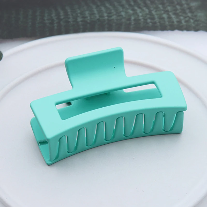 Koreaanse Vrouwen Meisjes Plastic Haar Klauwen Haarspeldjes Hoofddeksels Grote Maat Haarspeld Krab Barrette Mode Ornament Haaraccessoires