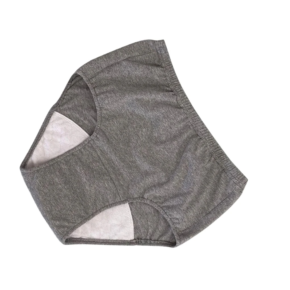 حفاضات سلس البول لكبار السن حفاضات ناعمة قابلة للغسل للبالغين وكبار السن رمادي داكن 3 لتر