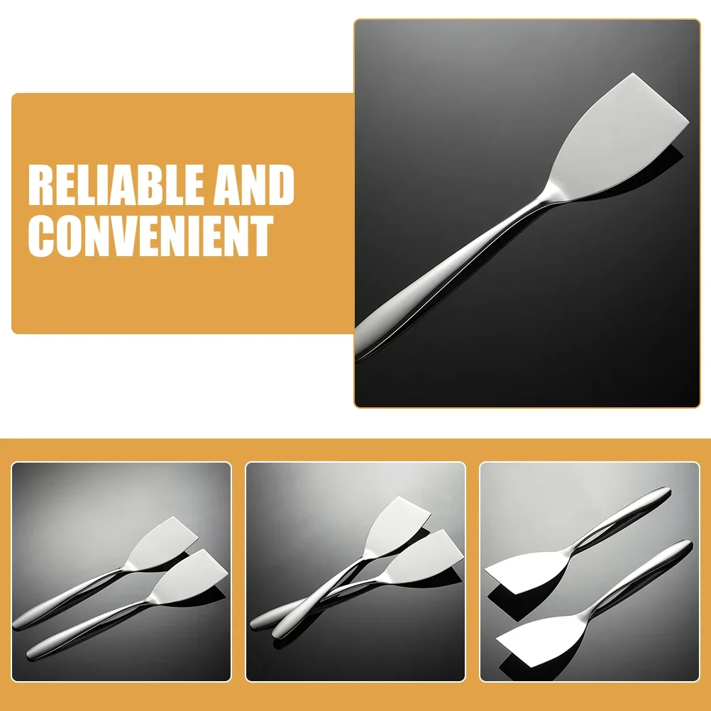 Espátula para fritar crepe pan gadget grill bot cesta resistente mini pá de bife resistente ao calor para cozinha comida torta