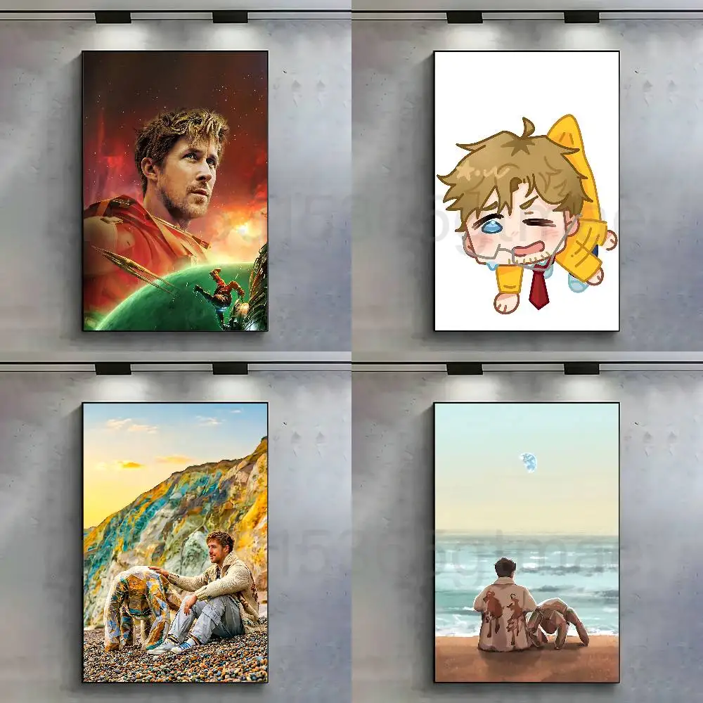 P-Project Hail M-Mary Rocky Grace Anime Wall Art Canvas Painting Poster For Living Room Home Decor Decoration Picture