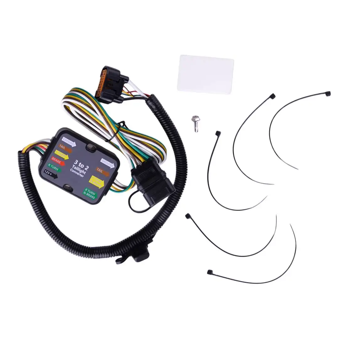 Trailer Wiring Harness Fit For Hyundai Palisade Santa Cruz Tucson Kia Carnival Telluride Easy Installation