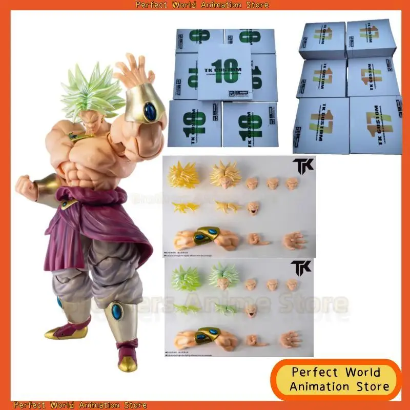 

Набор головок для кастомизации фигурок Dragon Ball Z Super Saiyan SHF: TK CUSTOM TK TK017 TK018 — головы Брилли для Demoniacal Fit, головы для кастомизации, фигурки, игрушки