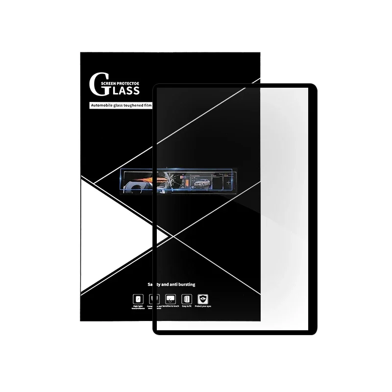 Suitable for Tesla 2024 Model 3 Highland – HD tempered glass screen protector, navigation guard.