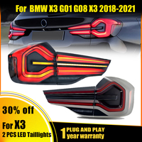 Auto Car LCI Style LED Tail Lights for BMW X3 G01 G08 X3M F97 2018 2019 2020 2021 New Upgrade Car Lighting Systems Rear Lights