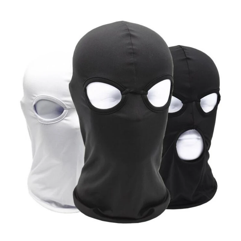 Full Face Cover Cycling Balaclava Face Cover Helmet Black Motorcycle Cycling Skiing Cover Hat Cap for Ski Mask Sports Balaclava