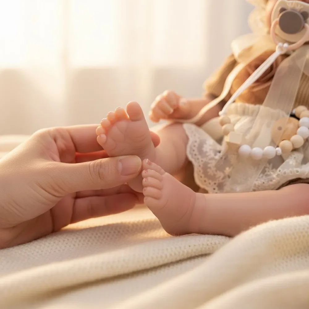 Cloveray, muñeca bebé Reborn realista Kawaii Original de 20 pulgadas, muñeca de vinilo suave súper bonita, juguete hecho a mano de alta calidad, regalos de navidad para niños