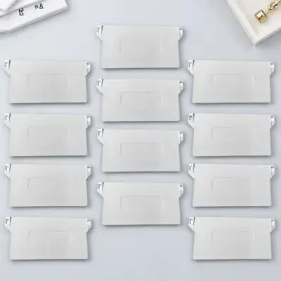 

Ipetboom 89mm Vertical Blind Bottom Weights 12Pcs PVC Slats Replacement Heavy Duty Stabilizing Accessories for Window Coverings