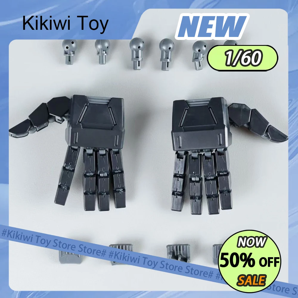 

1/60 Scale PGU Model MJDL Five Fingers Hand Assemble Model Accessories Parts Package Robot Plastic Kits Statue Model Toy Gift