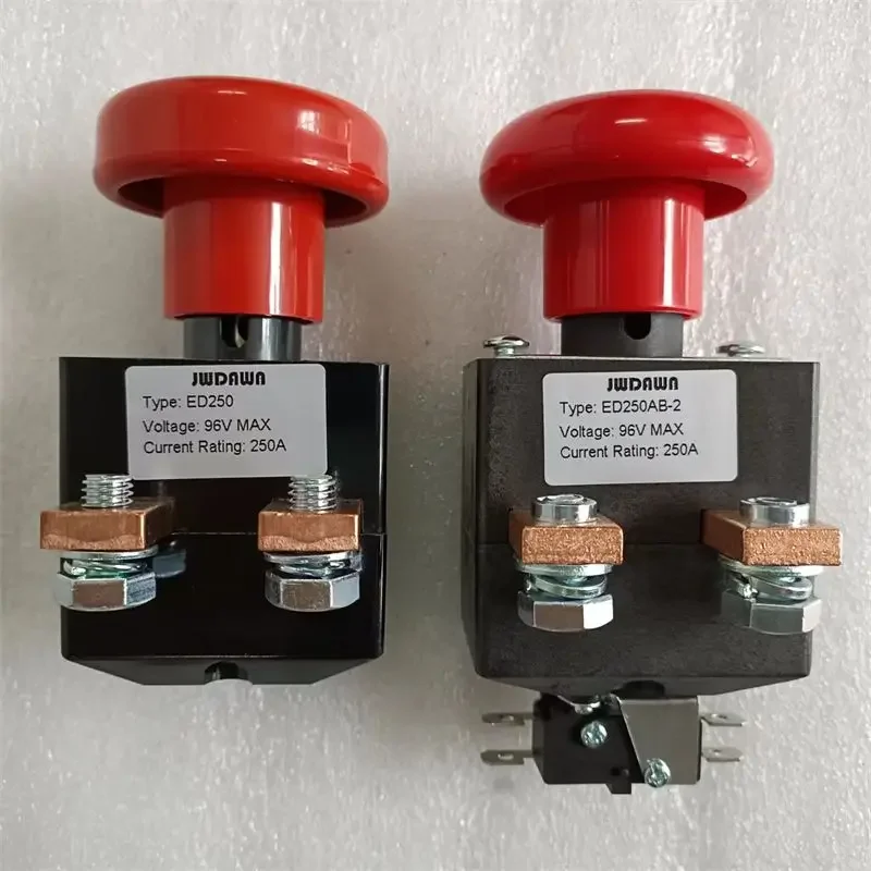 

Replace Albright ED 250 ED250 ED250B-1 ED250AB-2 96V Emergency Button Stop Switch Disconnect Switch,Electric Vehicle Accessories