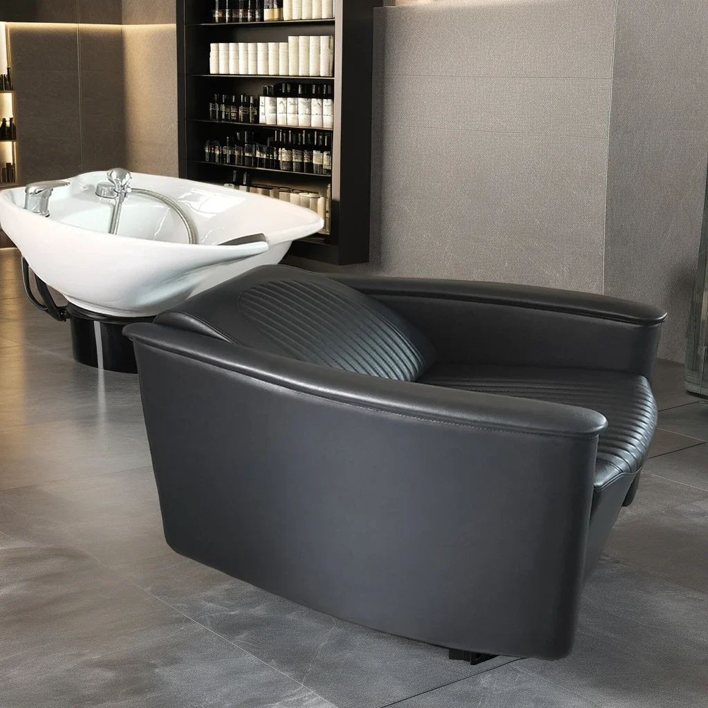 

High Quality Lay Down Hair Washing Basin Massage Chair Shampoo Bowls Sink and Chairs Bed for Hair Salon Shampoo Chair