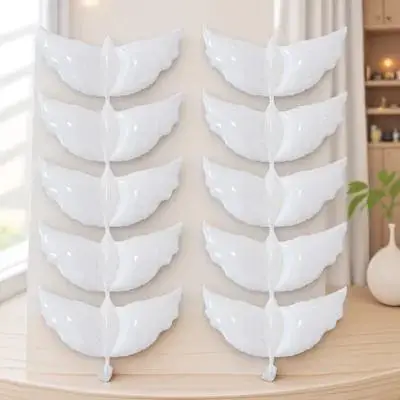 

10Pcs Dove Balloons White Aluminium Film Party Layout Birthday Wedding Festival Outdoor Balloon Decoration Party Balloons