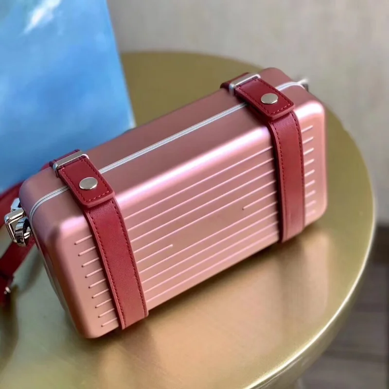 Tas Tangan Serbaguna Modis Portabel Mewah Ringan Rasa Kelas Atas Multi-kompartemen Penyimpanan Kosmetik Ukuran Kecil Tebal