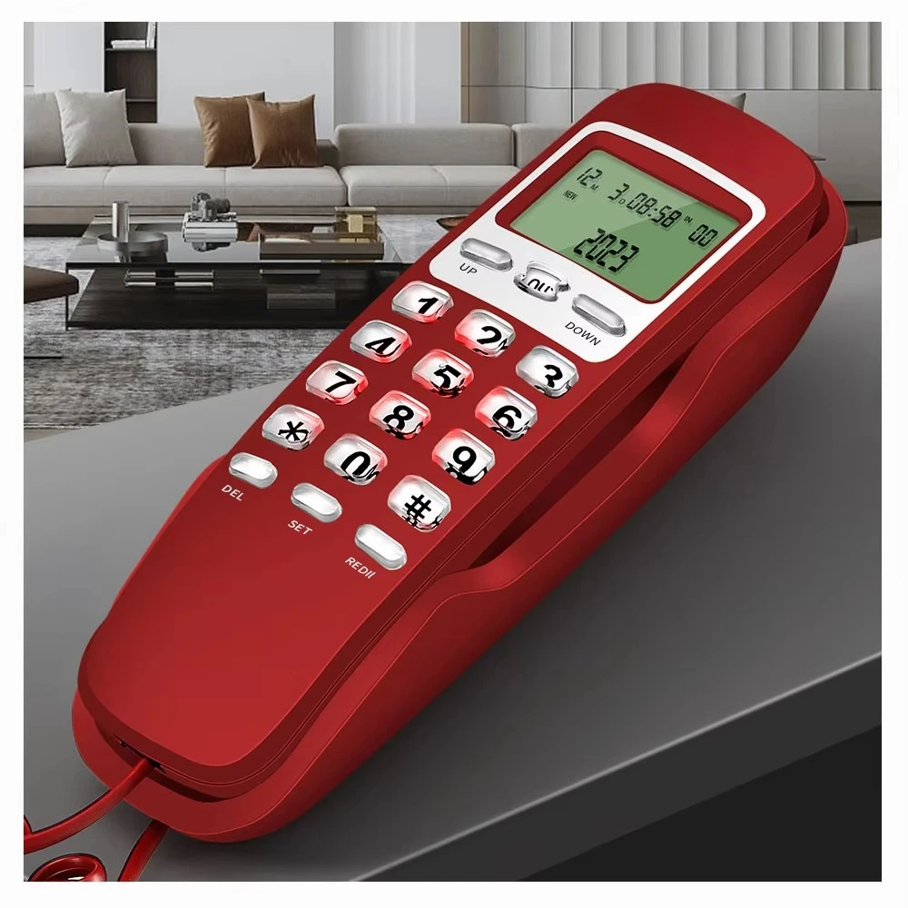 Wall-mounted Wholesale Telephone Set Landline Telephone with Caller ID Screen FICAN1040