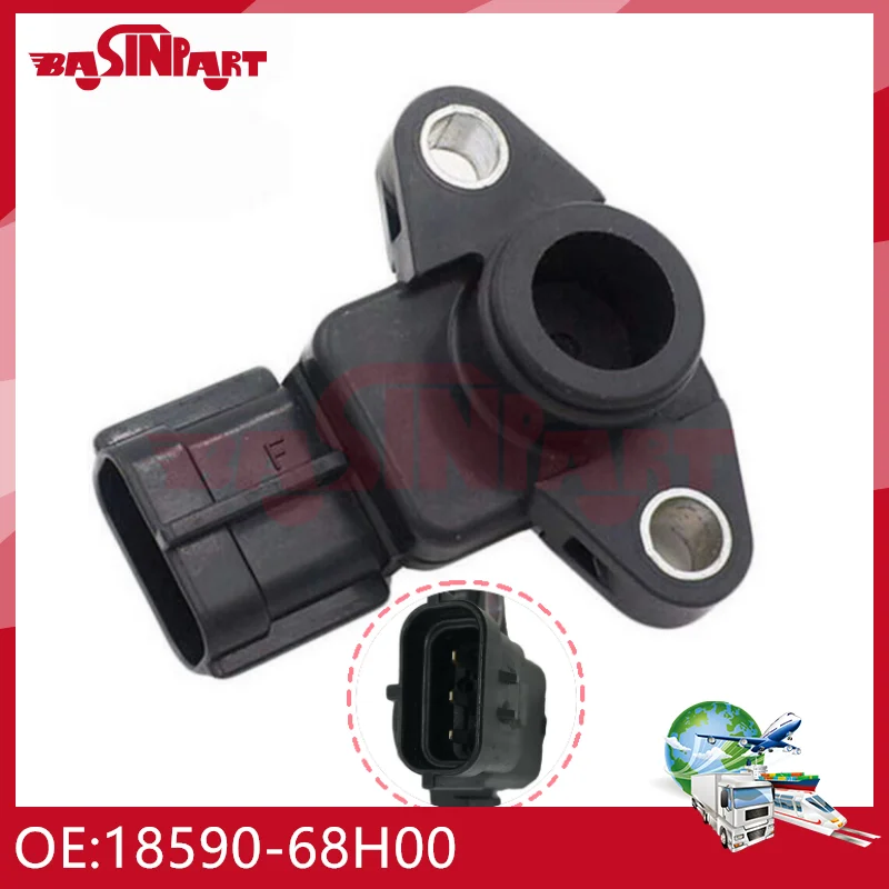 

18590-68H00 Air Intake Manifold Pressure Absolute MAP Sensor for Suzuki Grand Vitara 2008 2.7L New Brand E1T26771 1859068H00