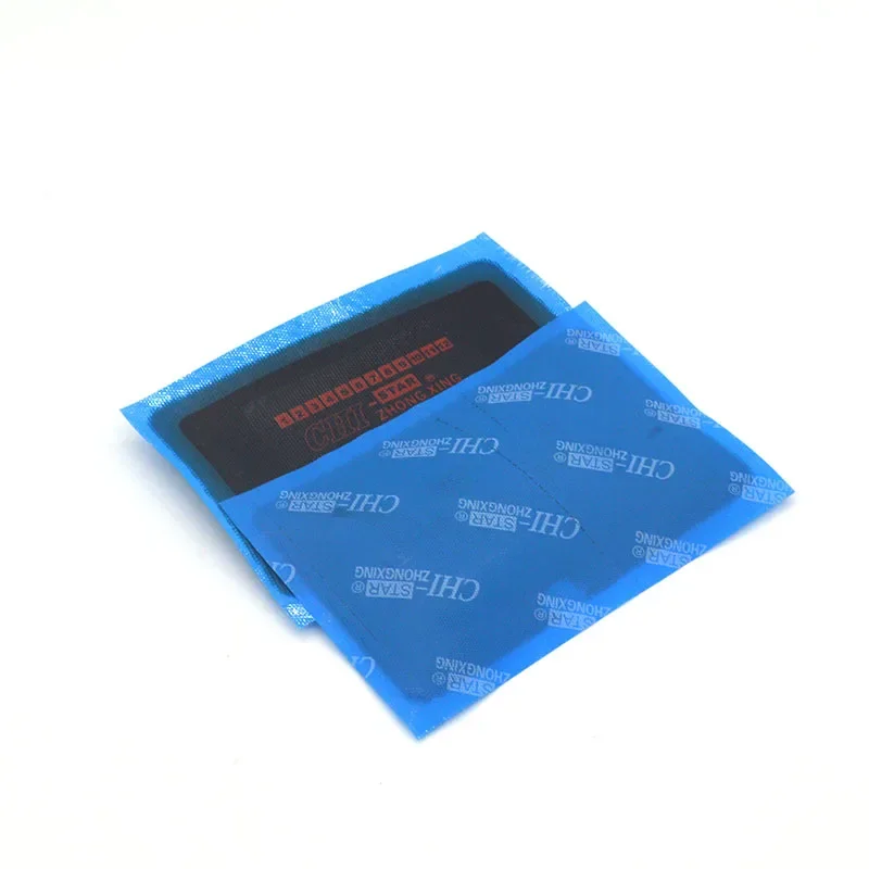 10pcs 80 * 125mm Tire Repair Kit Bicycle Tools Radial Tire Patch Cold Patch Film for Cars and Trucks
