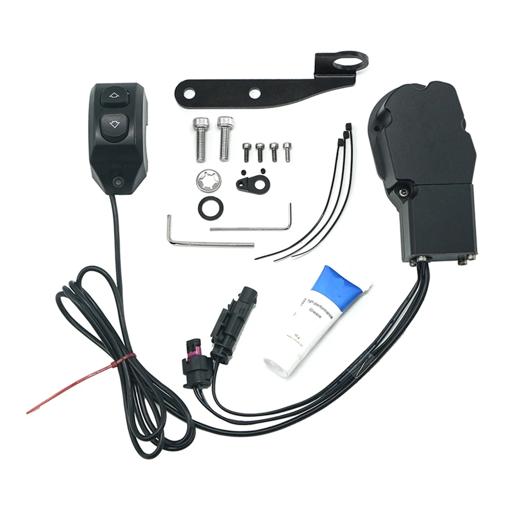 AB61-For BMW R1250GS R1200GS LC ADV 2013-2023 GS1250 GS1250 Windshield Electric Elevator Remote Control Switch Motorcycle Access