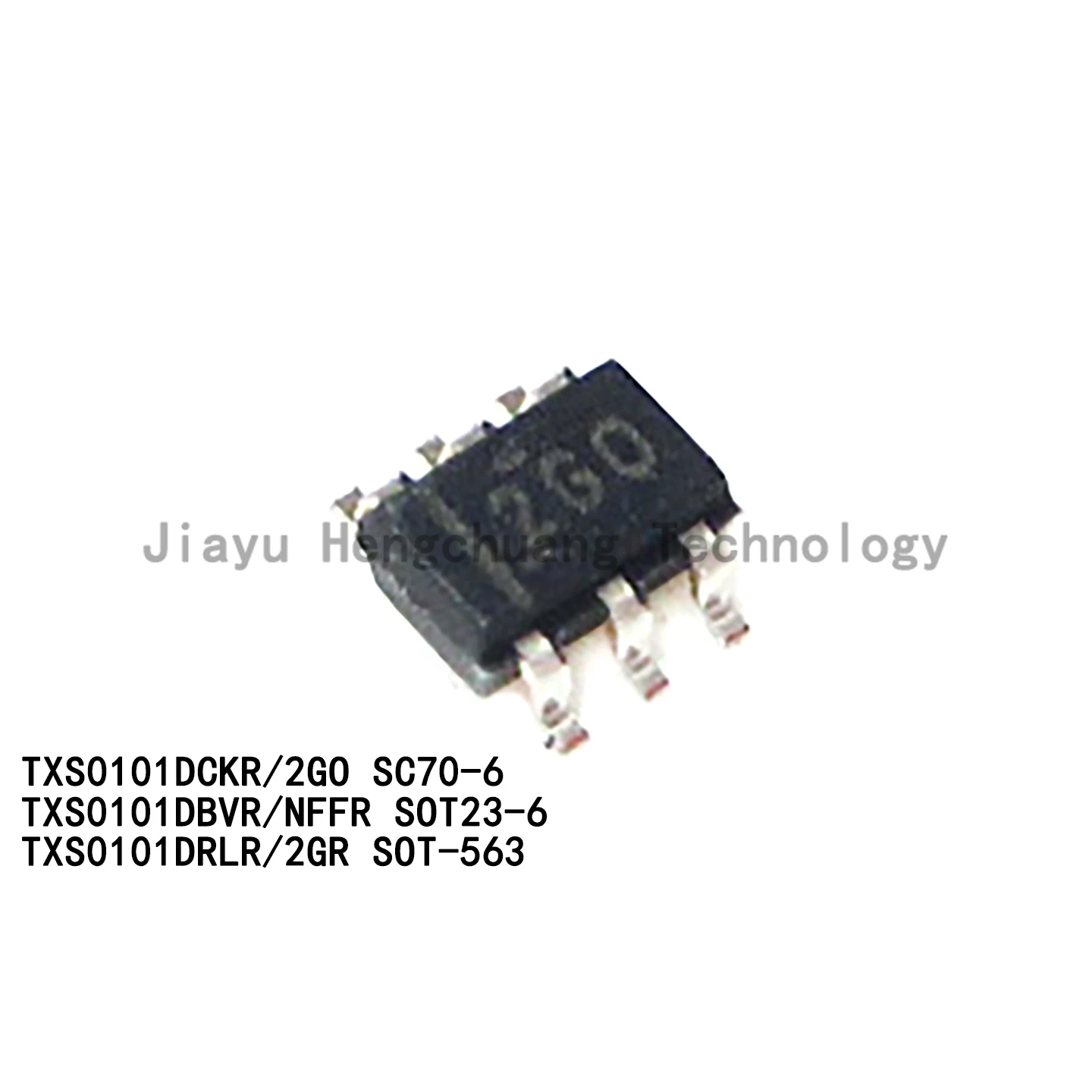 5PCS TXS0101DBVR SC70-6 TXS0101DCKR SOT23-6 TXS0101DRLR, silkscreen: NFFR 2GO 2GR SOT-563​, voltage level converter chip