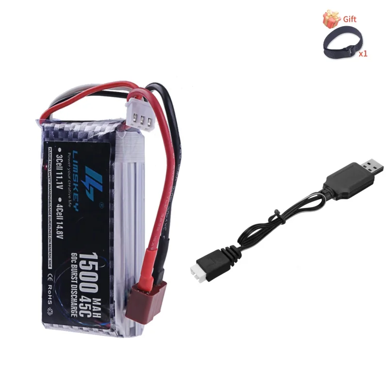2S Lipo Batterij 2S 7.4V 1500Mah 1800Mah 45c Rc Speelgoed Oplaadbare Batterijen Voor Rc Helikopter Vliegtuig Auto Boot Quadrotor Drone - afbeelding 1