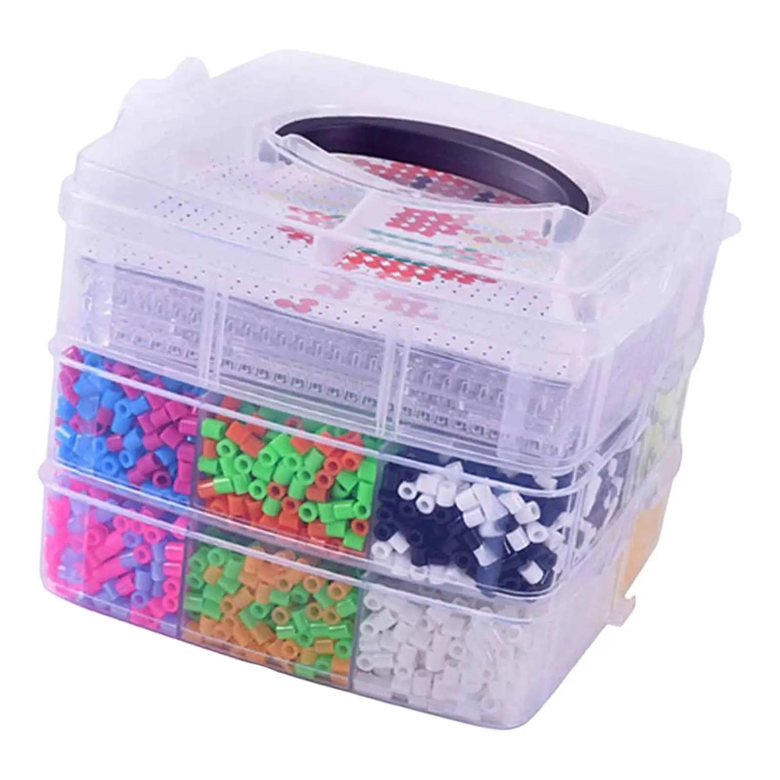 ABS Multicolor Fuse Beads Craft Kit Creative Arts and Crafts Set for Children’s Foil Fun Crafts