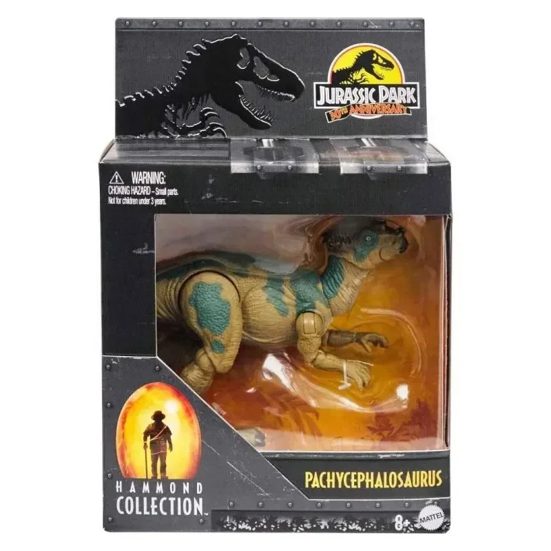 In Stock Original Jurassic Park: The Lost World Hammond Collection Pachycephalosaurus Action Figure  3.75 Inch Dinosaurs Toys