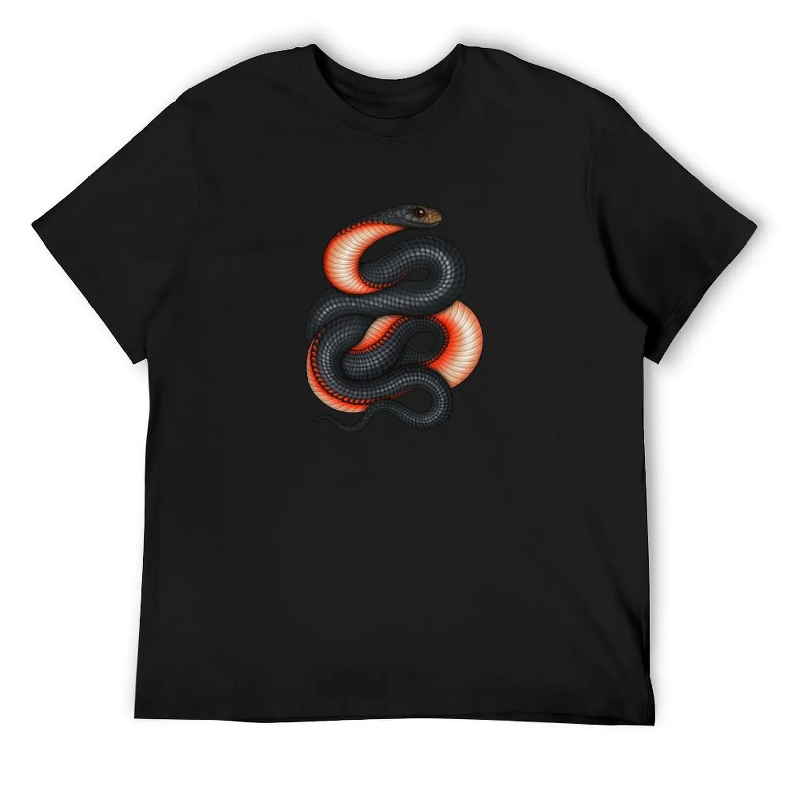 Red-bellied Black Snake T-Shirt aesthetic clothes boys whites essential t shirt mens graphic t-shirts