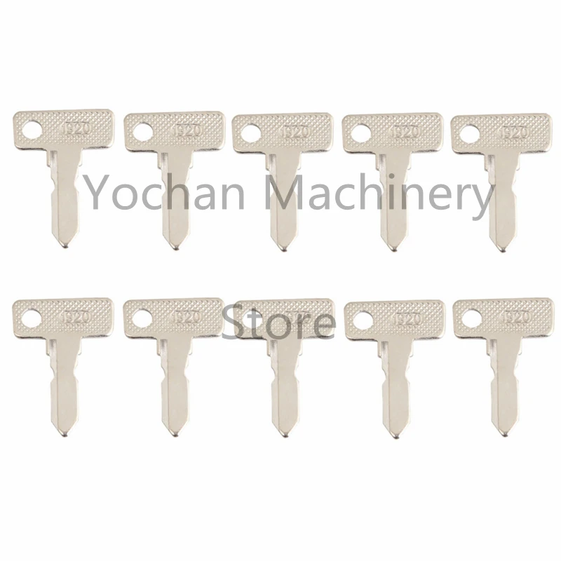 10Pcs 1920 Replacement Ignition Key For Club Car Golf Cart 1984-Up Gas or Electric Free Shipping