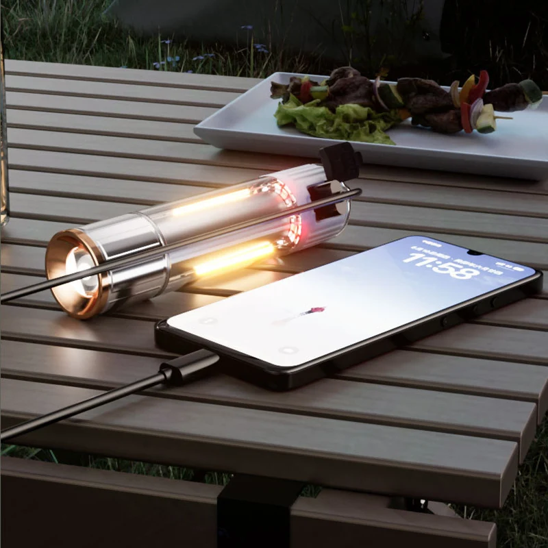 High Strong Power Led Flashlights Mini Portable Lantern Waterproof Multi-function Rechargeable Torch Camping Hiking Hunting Zoom