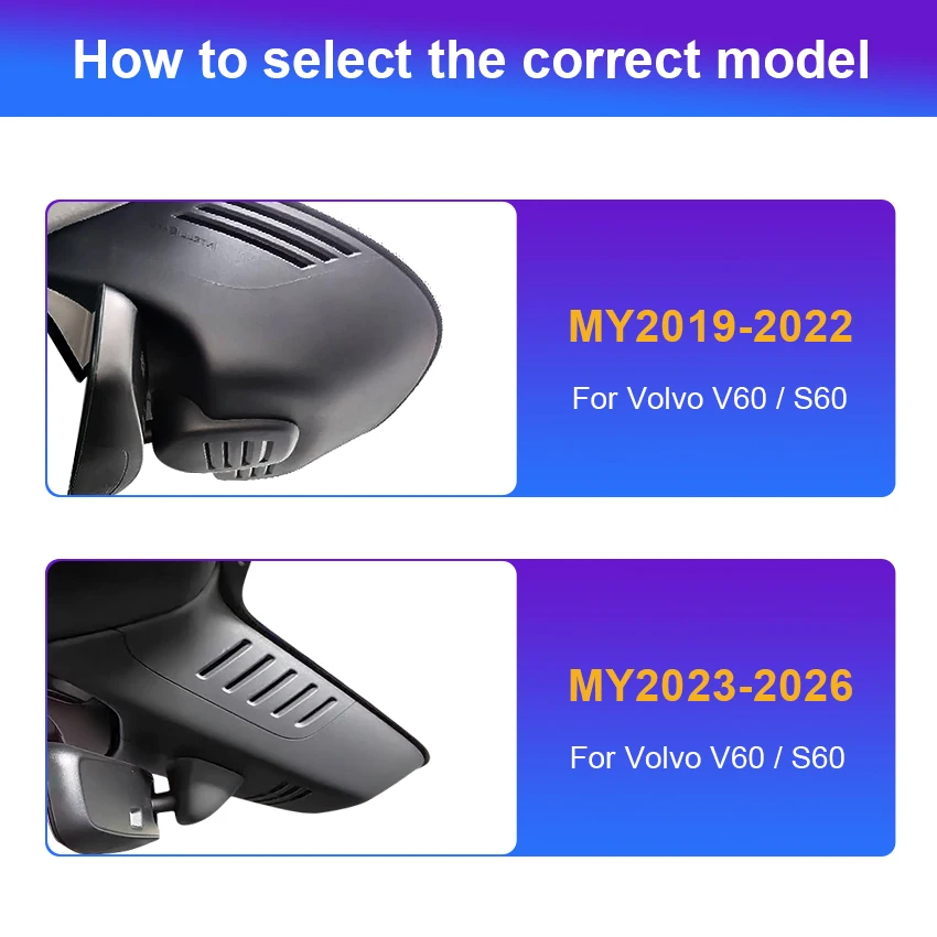 4K Dash Cam Voor VOLVO XC90 XC60 XC40 S90 V90 S60 V60 S80 XC70 C40 EC40, Plug en play Dashcam Camera Wifi Auto DVR Voor Polestar 2