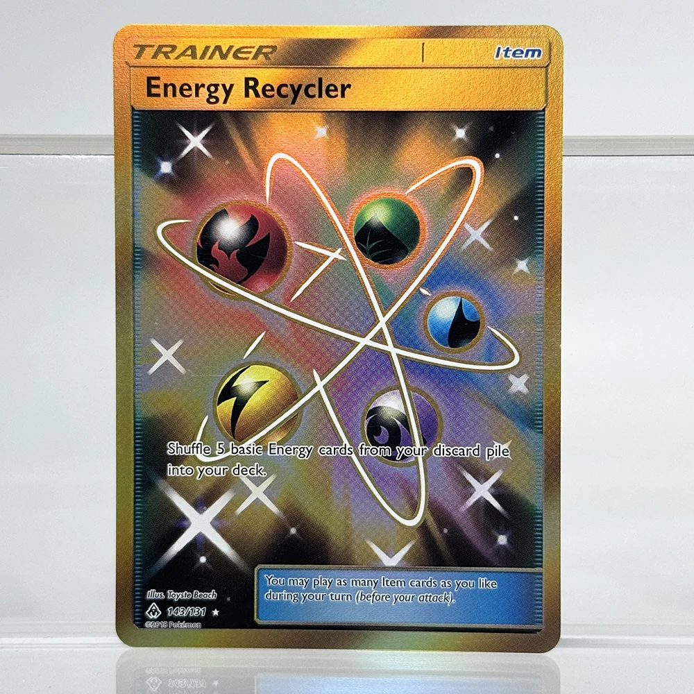 PKM Holografische Enkele Kaarten Scarlet & Violet Zon & Maan Folie Game Collection Kaarten PTCG PROXY Kaarten Kinderen Speelgoed