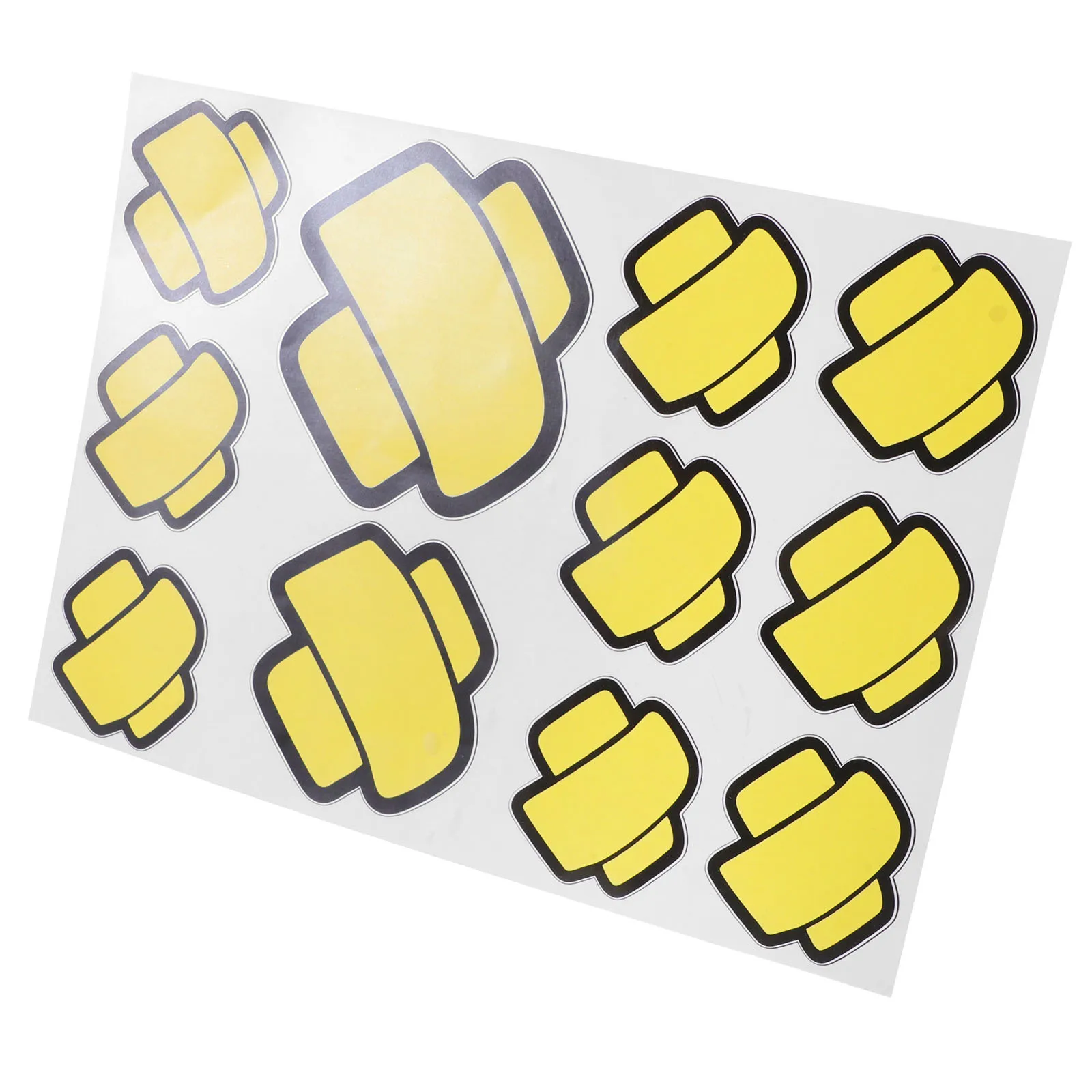 11 stücke Auto Verband Aufkleber Wasserdicht Scratch Abdeckung Aufkleber Für Fahrzeug Stoßstange Tür Dach Stamm Langlebig Automotive Peel Stick Reparatur