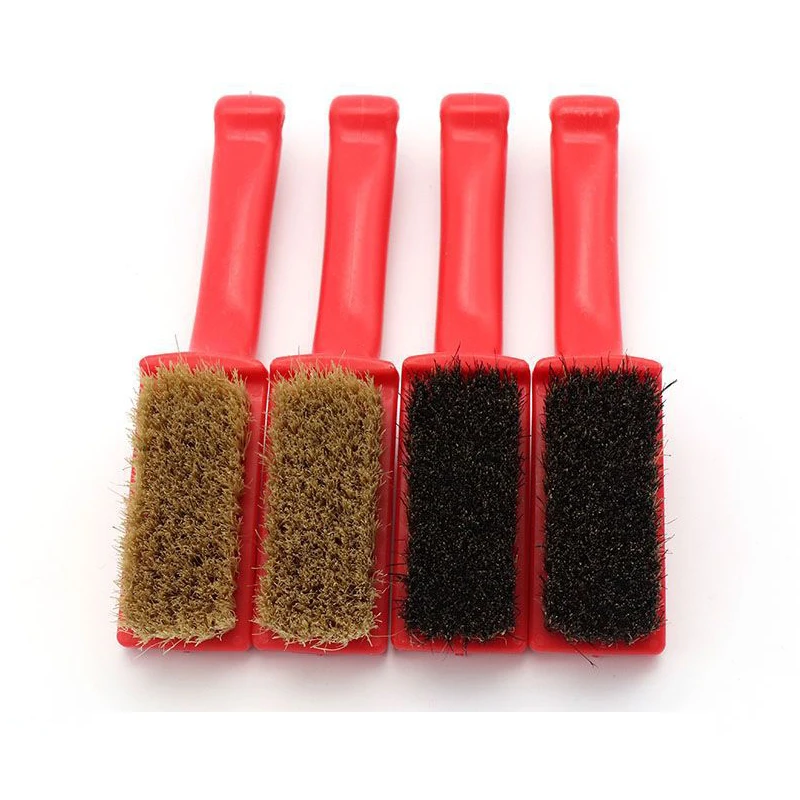 

1PCS 185X35MM Red Handle Soft And Hard Pig Mane Brush Wild Boar Mane Brush Antique Walnut Diamond Bodhi Seed Brush