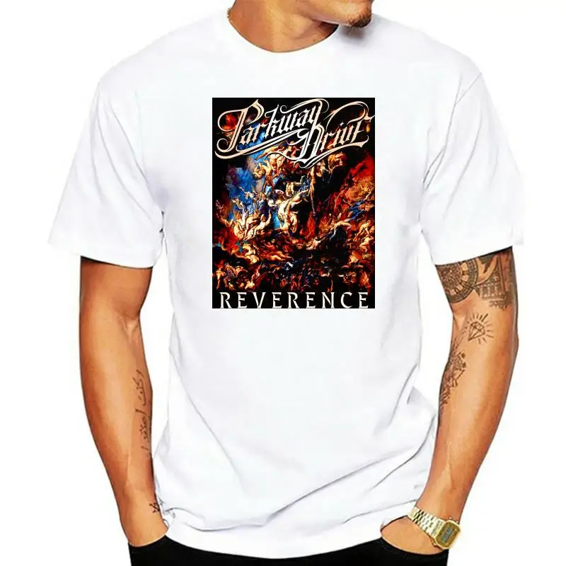 Parkway Drive Reverence Men Crew Neck Black Cotton T-Shirt Tee