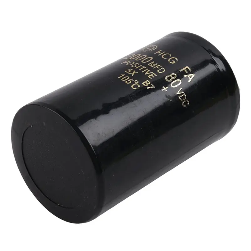 A27F-Bolt Type Capacitor 2200UF/80V High Capacity Electrolytic Construction 50X80mm Size