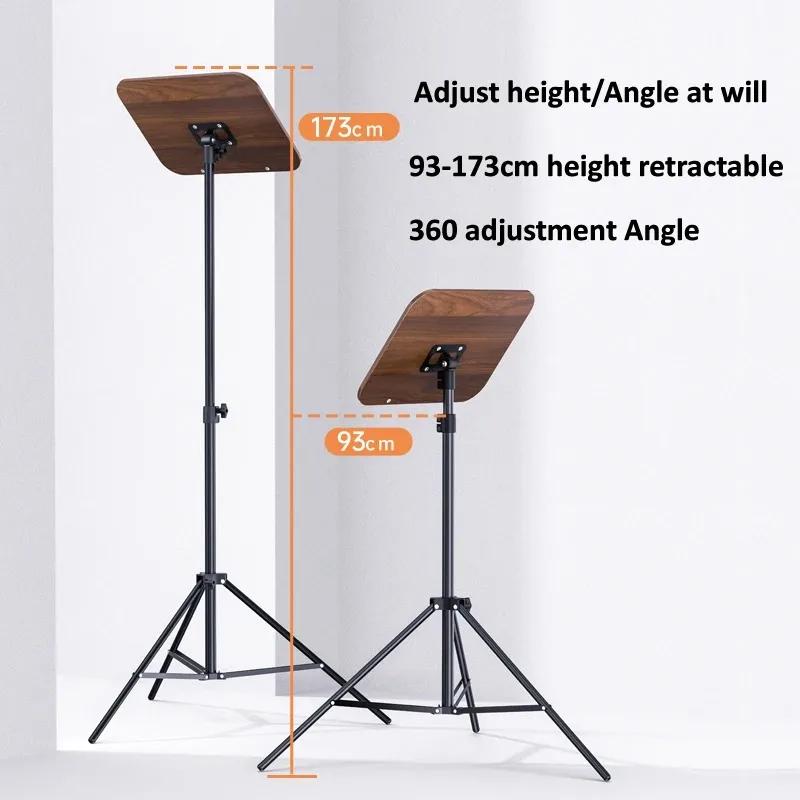 Floor Reading Stand Lifting Telescopic Bookshelf Sheet Music Stand Picture Book Clip Fixed Laptop iPad Stand Book Reading Stands