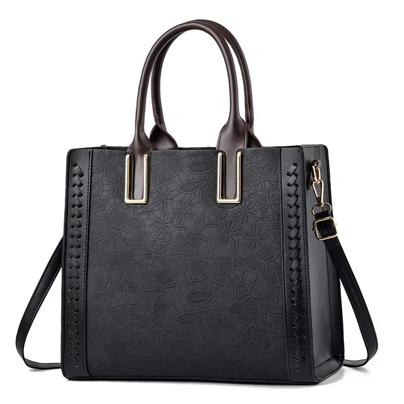 

Valenkuci Leather Handbags Women Bag High Quality Casual Female Bags Trunk Tote Famous Brand Shoulder Bag Ladies Bolsos