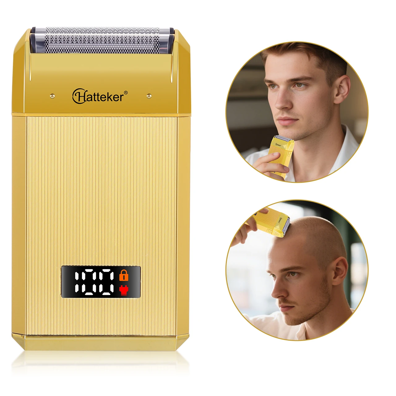 barbeador-eletrico-hatteker-oil-head-para-homens-qualidade-de-barbearia-para-cabeca-calva-com-luz-branca-e-lamina-dupla-reciproca
