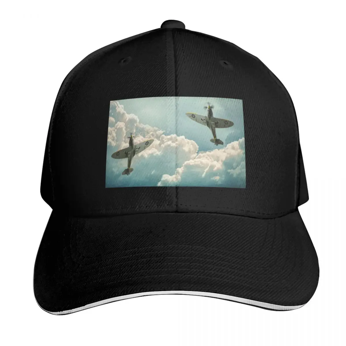 Graceful Spitfires Baseball Cap Adjustable Buckle Closure Moisture Wicking Quick Dry Curved Brim Classic Fit