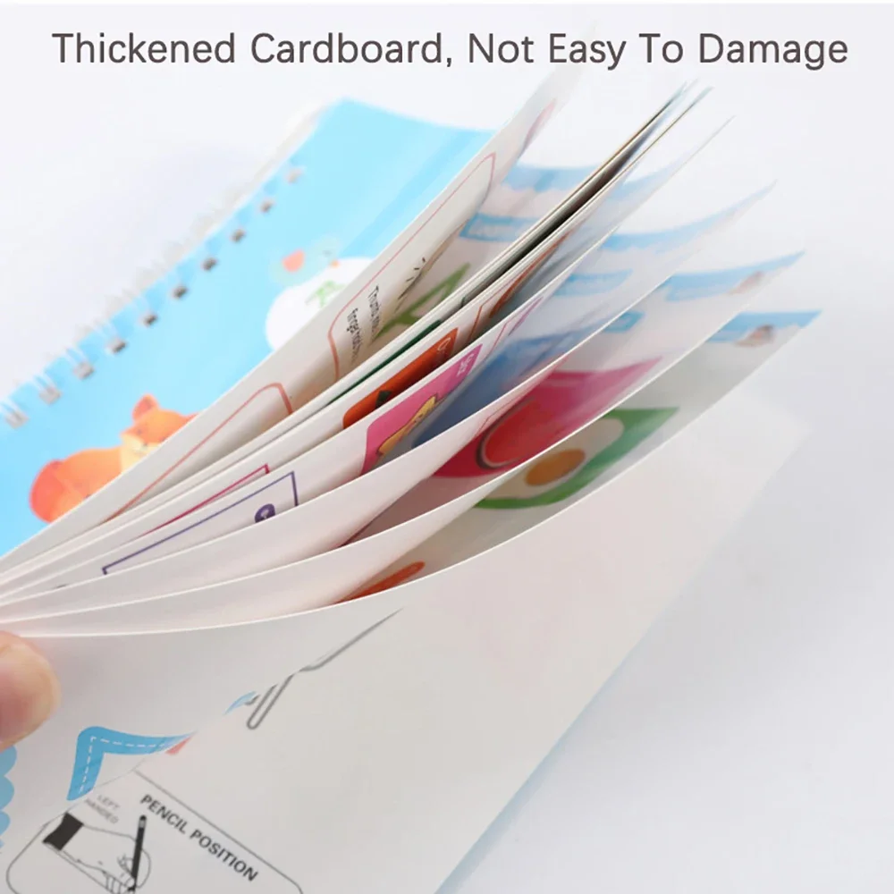 Magical Tracing Workbook Erasable Magic Books for Children Reusable Notebook Writing for Lettering Calligraphy Set Montessori