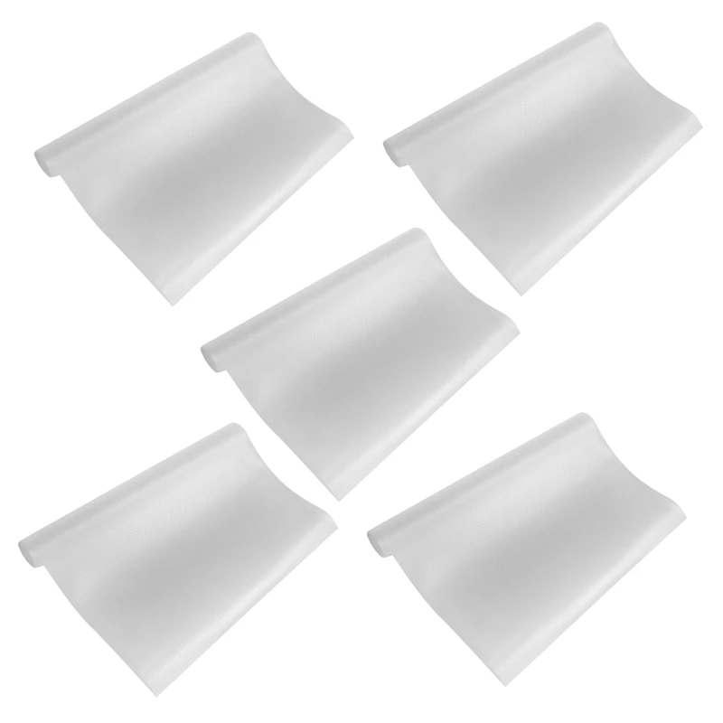 5X Clear Drawer Liner Kitchen Cupboard Mat Cabinet Table Protector Non Slip 45X120cm